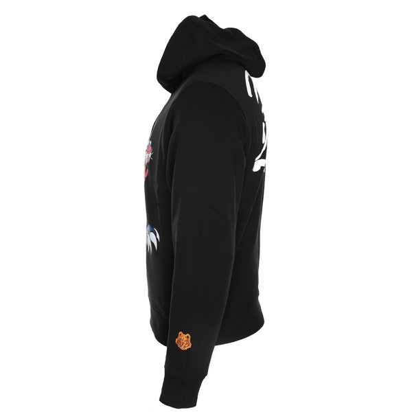 Kenzo Paris SS21 Seasonal Logo Classic Men's Hoodie Black