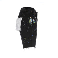 Purple Brand Carpenter Men's Denim Shorts Black