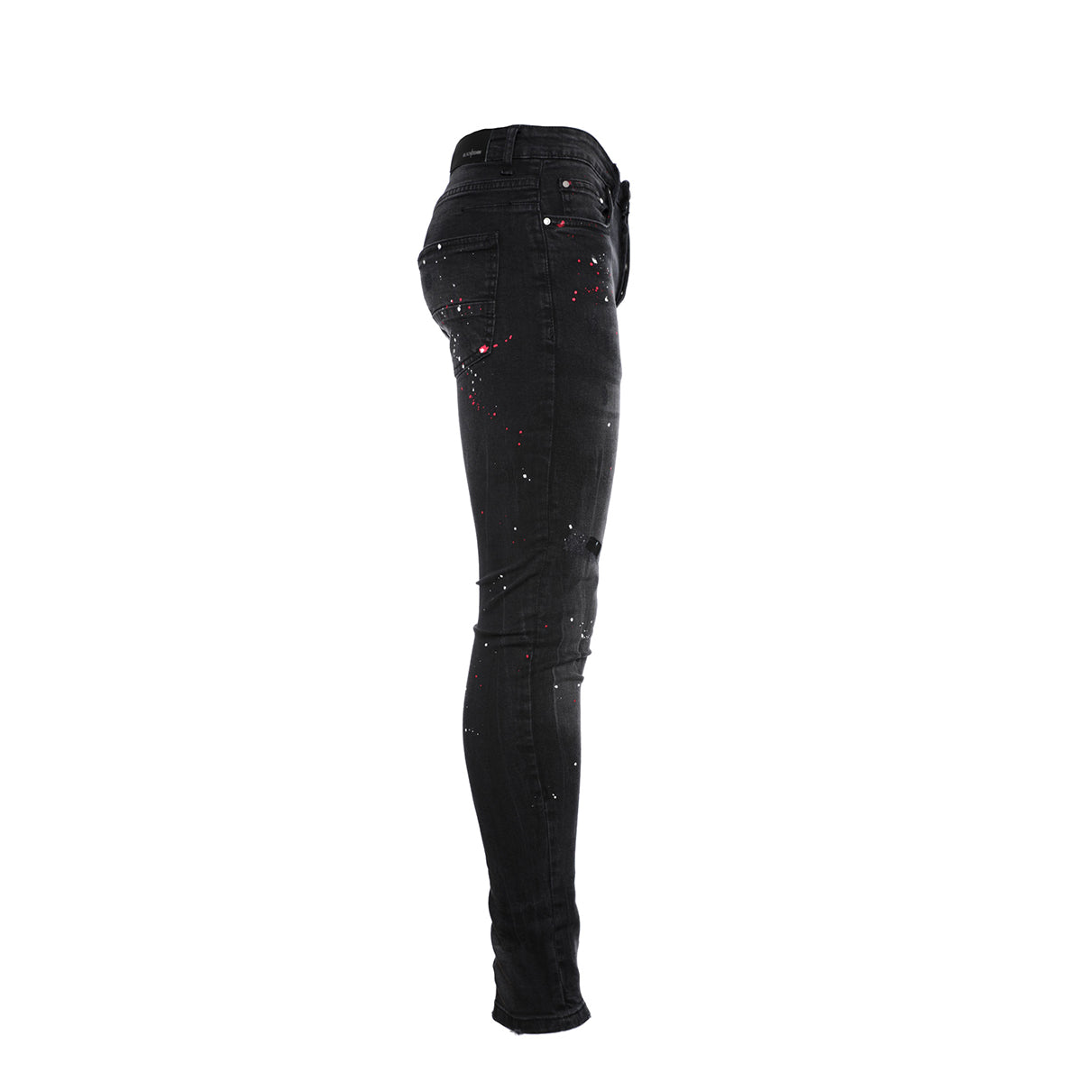 Black Denim Nemesis Men's Skinny Designer Jean