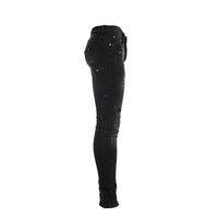 Black Denim Nemesis Men's Skinny Designer Jean