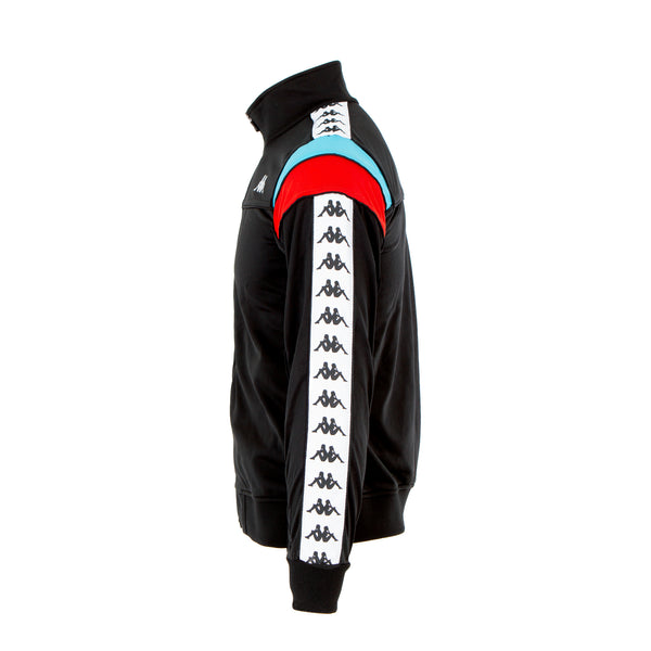 Kappa 222 Banda Meres Slim Men's Track Jacket Black