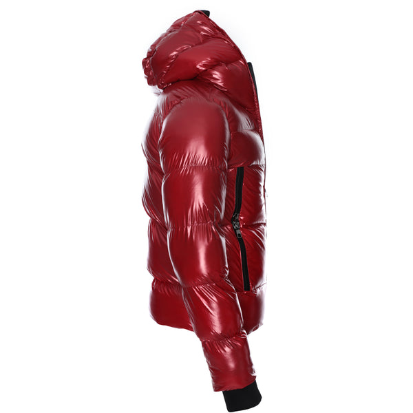 7th Heaven Men's Puffa Jacket Red
