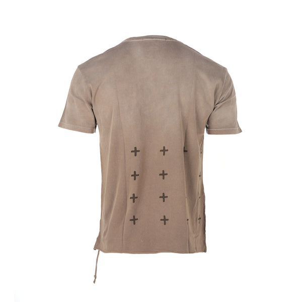 Ksubi Sott Biggie Men's SS T-Shirt Brown