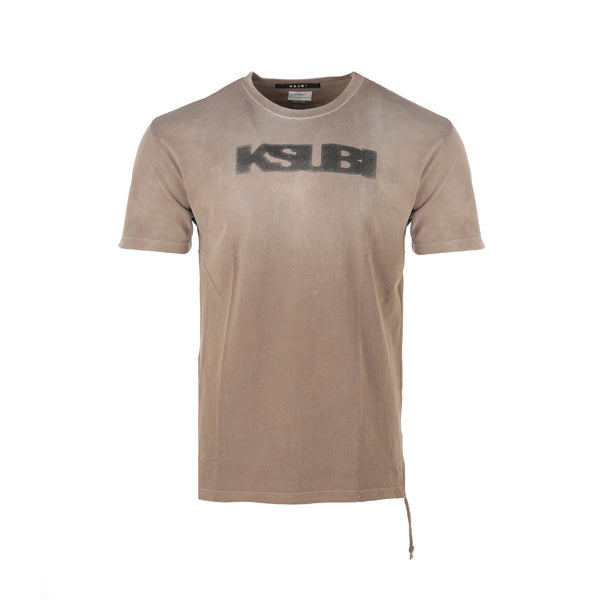 Ksubi Sott Biggie Men's SS T-Shirt Brown