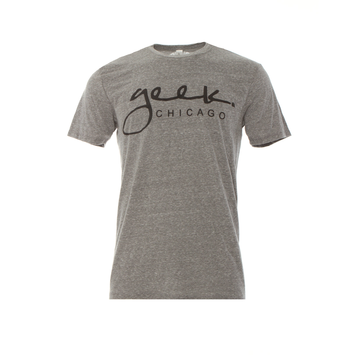 Fashion Geek Script Geek Chicago Logo Mens SS Tee