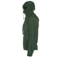 C.P Company Chrome Re-Colour Goggle Jacket in Poinciana Green