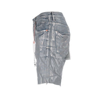Purple Brand Denim Light Indigo Iridescent Mens Jean Shorts
