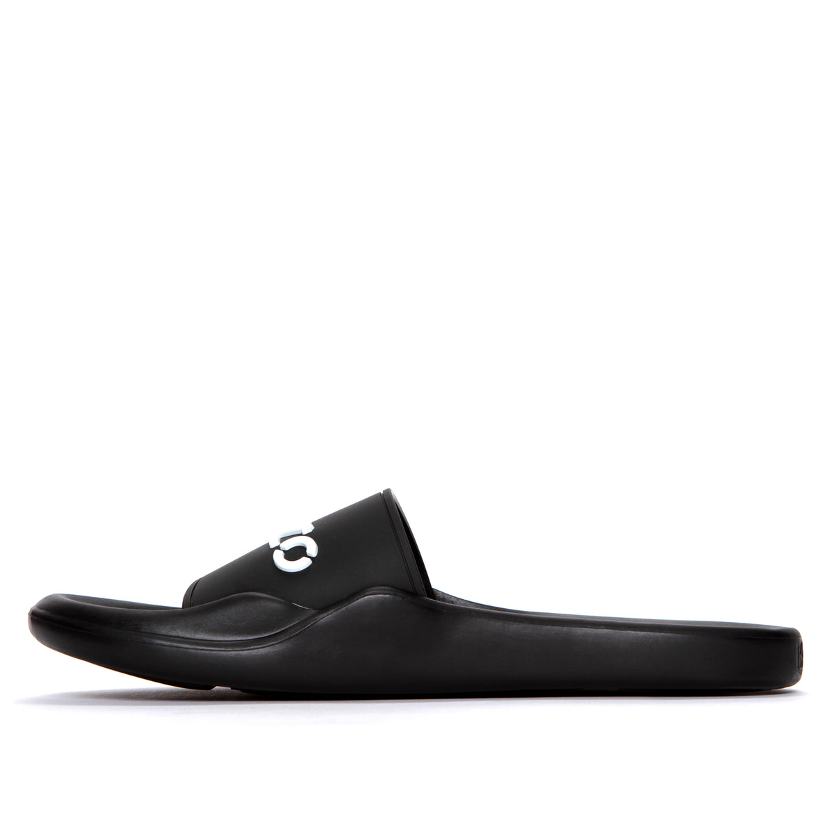 Kenzo Paris FW20 Pool Mules Kenzo Logo Men's Slides Black
