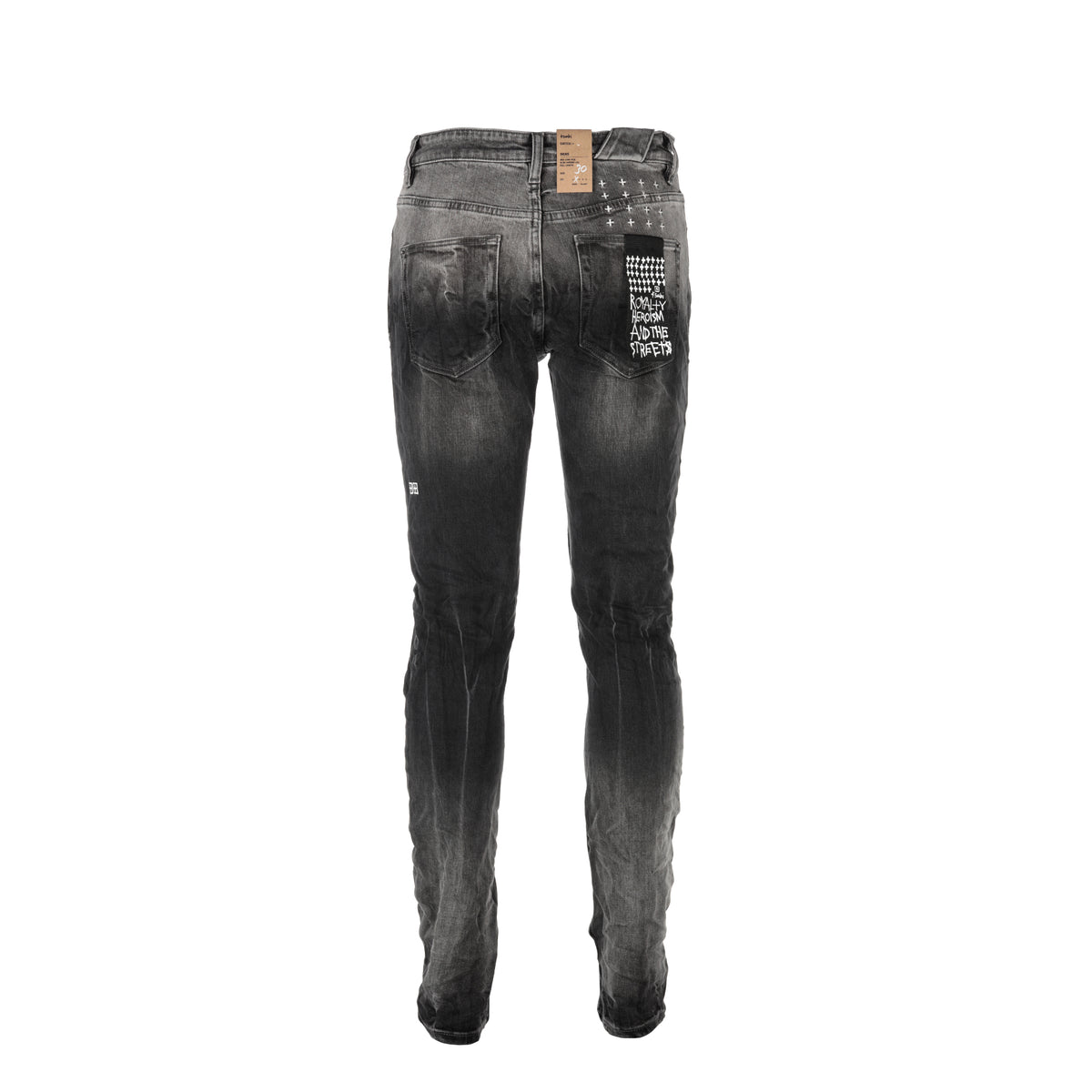 Ksubi Chitch Smoke Out Rose Men's Designer Black Jeans
