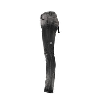 Ksubi Chitch Smoke Out Rose Men's Designer Black Jeans