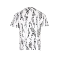 Purple Brand Textured Jersey Snake Scale Men's Tee - SIZE Boutique
