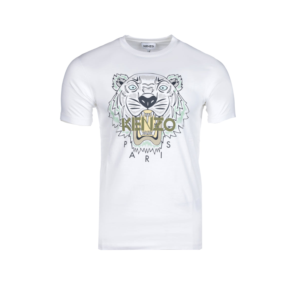 Kenzo Paris SS/22 Men's Tiger Classic T-Shirt white