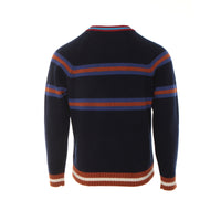 Kenzo Striped Jumping Tiger Wool Jumper