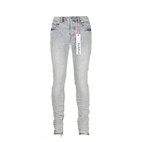 Purple Brand P001 Superlight Indigo Jacquard Monogram Jean