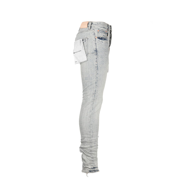 Purple Brand P001 Superlight Indigo Jacquard Monogram Jean