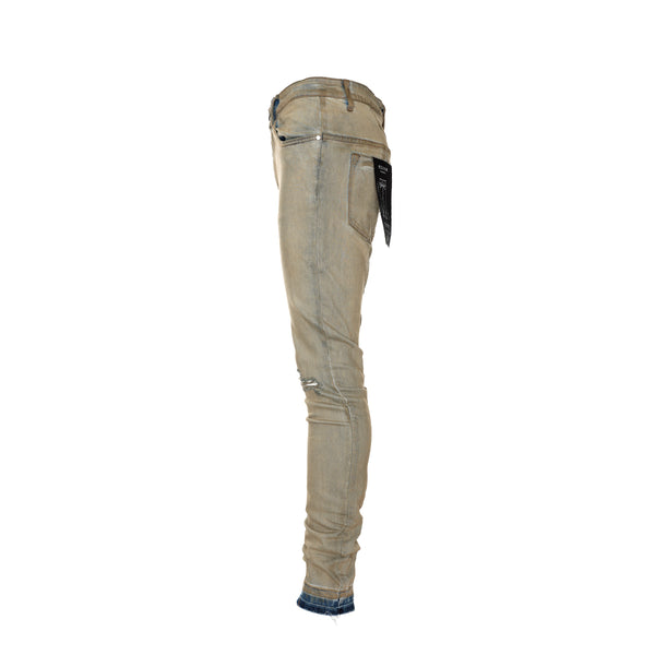 Kollar Destroyed Sand Men's Skinny Jeans
