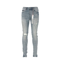 Purple Brand Denim Three Year Light Indigo Men's Designer Jeans