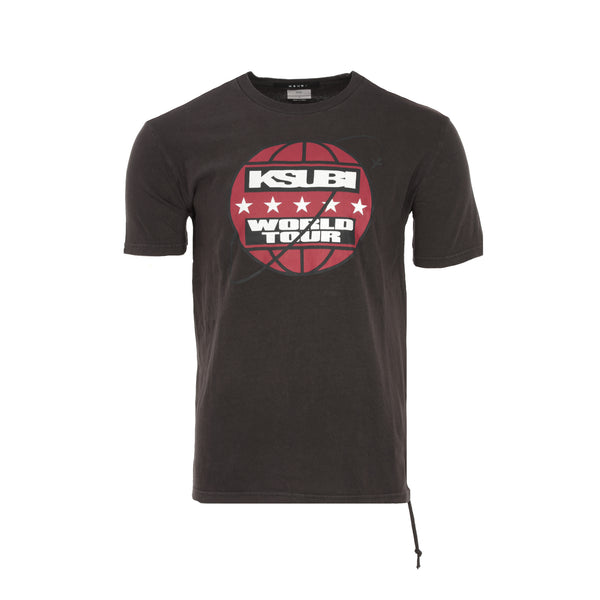 Ksubi Tour Biggie Men's Graphic SS T-Shirt Vintage Black
