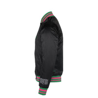 Ksubi Unwise Men's Varsity Bomber Jacket Black - SIZE Boutique