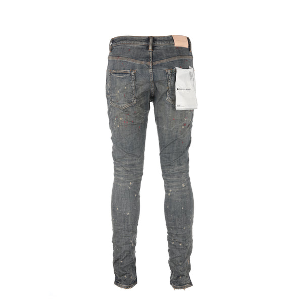 Purple Brand P001 Vintage Spotted Indigo Coated Men's Jeans