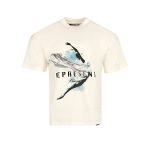 FW22 Represent Clo. Vitesse Men's Graphic Tee White