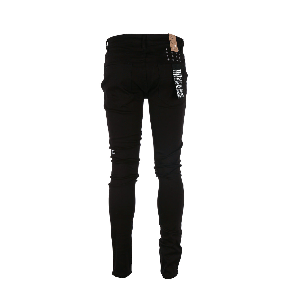 Ksubi Van Winkle Ace Black Slice Men's Designer Jean