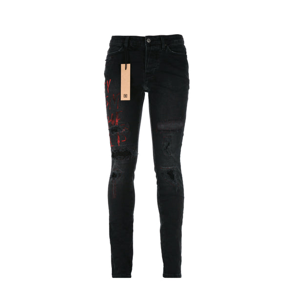 Ksubi Van Winkle Redback Trashed Men's Designer Jean