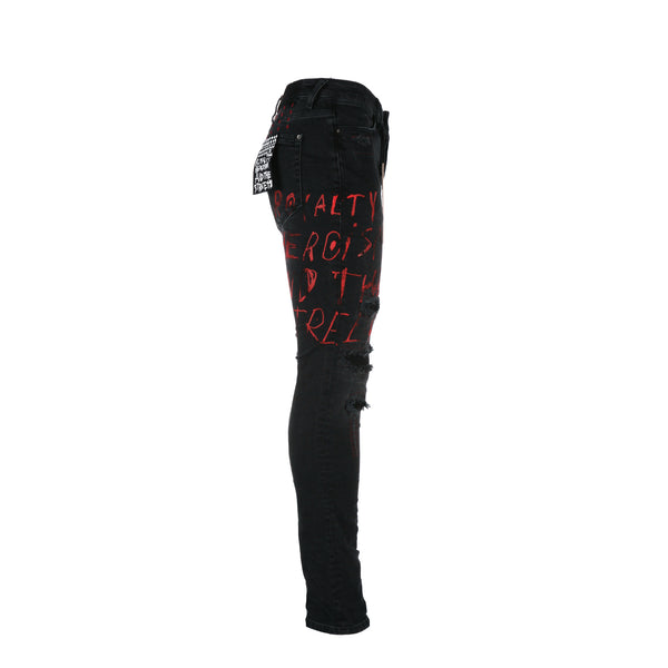 Ksubi Van Winkle Redback Trashed Men's Designer Jean