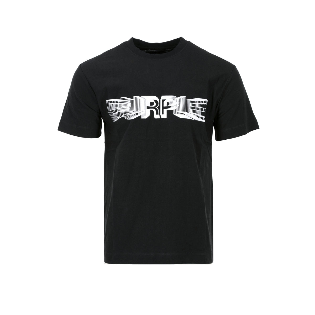 Purple Brand Textured Jersey Wire Frame SS Men's Tee