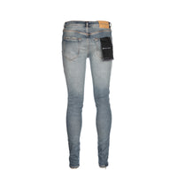 Purple Brand P001 LE Worn Light Indigo Blowout Mens Designer Jean
