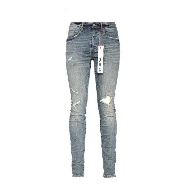 Purple Brand P001 Worn Light Indigo Blowout Men's Jeans - SIZE Boutique