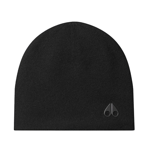 Moose Knuckle Yukon Unisex Wool Beanie Black