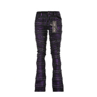 Valabasas Zodiac Viola Waxed Men's Stacked Jeans