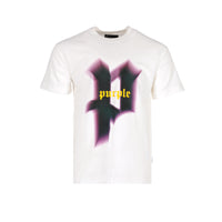 Purple Brand Textured Jersey Zoom Brilliant Men's Graphic Tee - SIZE