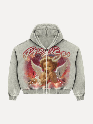 Angel Hoodie Grey