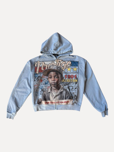 Young General Hoodie Blue
