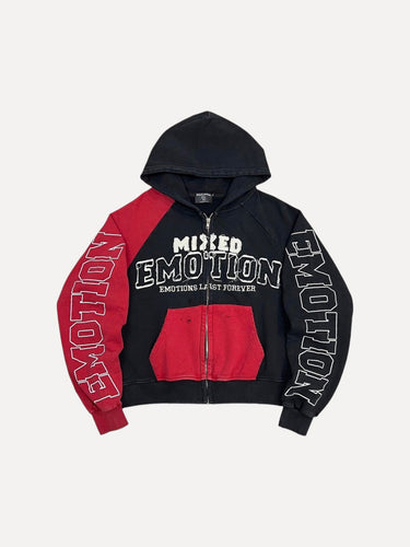 Split Decision Hoodie Red