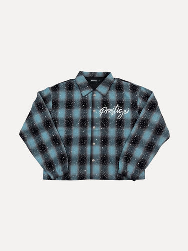 Prestige Prime Flannel Jacket Aqua
