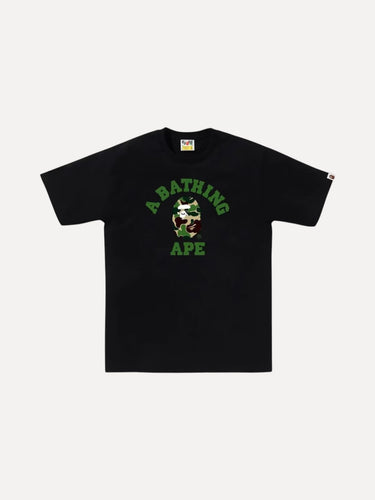 ABC Camo College T-Shirt Black Green