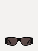 Balenciaga BB0100S Black Sunglasses - SIZE Boutique
