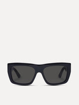 ottega Veneta BV1178S Black Rectangualr Sunglasses - SIZE Boutique