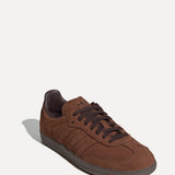 Adidas Originals Samba Leather Sneakers Brown at SIZE Boutique