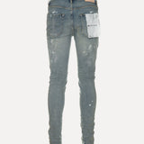 Light Indigo Paint Blowout Jean - SIZE Boutique