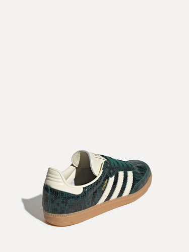 Adidas Originals Samba OG Snakeskin Collegiate Green JR8848 - SIZE Boutique