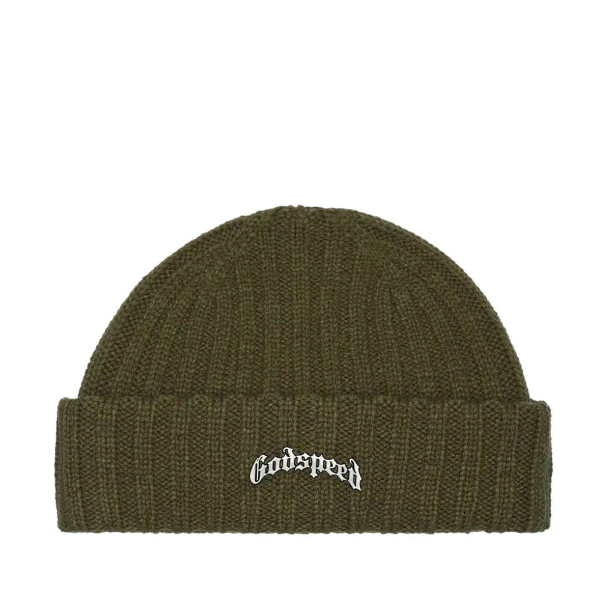 Godspeed OG Logo Emblem Olive Beanie Hat - SIZE Boutique