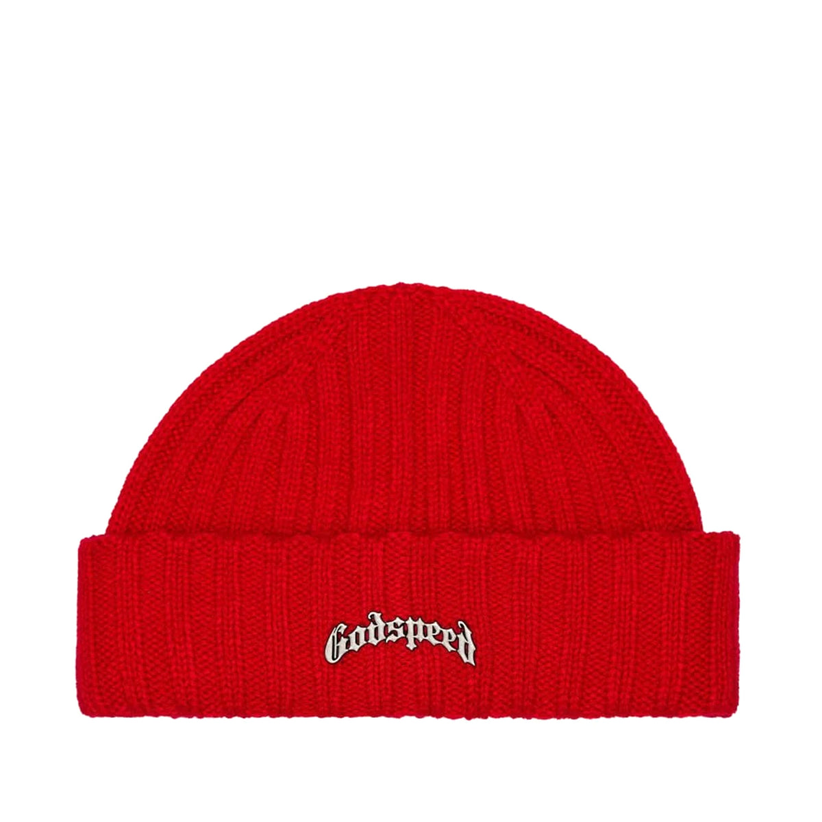 Godspeed OG Logo Emblem Red Beanie Hat - SIZE Boutique