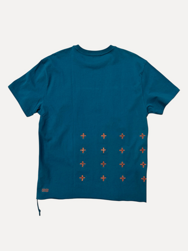 Ksubi Ecology Biggie Men's T-Shirt — Teel (Blue)