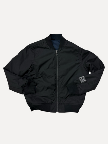 KSUBI NFT Reversible Men's Bomber Jacket — Navy