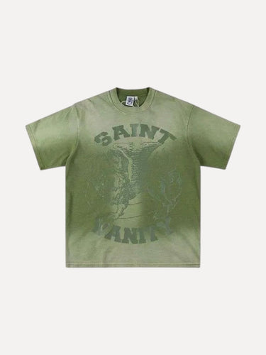 Griffin T-Shirt Washed Olive