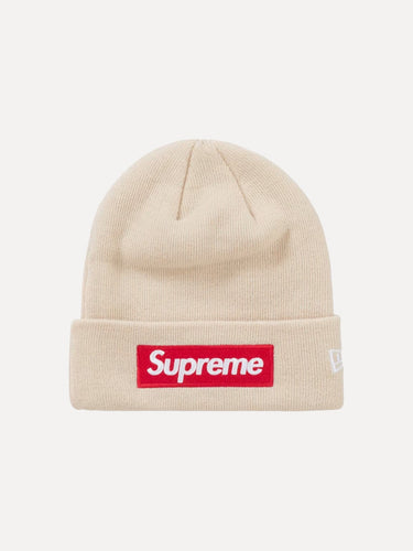 Box Logo Beanie Stone